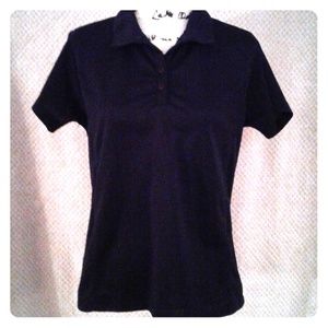 NWT Willowtec/Willow Pointe, Medium, Navy Polo